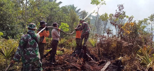 Patroli Terpadu, Kurangi Titik Panas di Sumatera